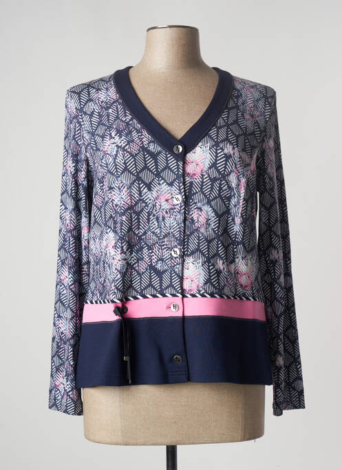 Vestă cu mâneci lungi albastru PAUPORTÉ femeie