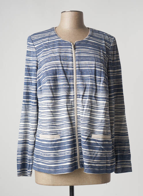 Vestă cu mâneci lungi albastru PAUPORTÉ femeie