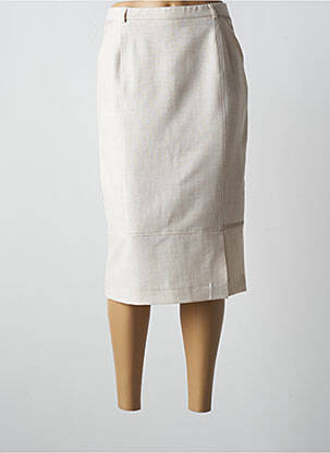 Fustă midi bej WEINBERG femeie