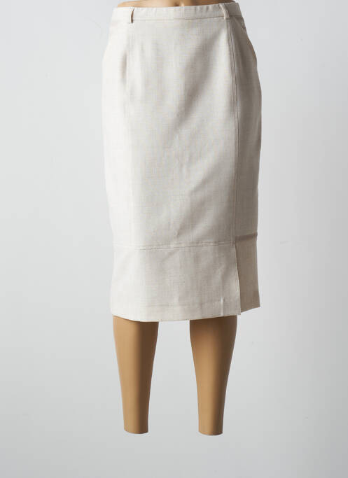 Fustă midi bej WEINBERG femeie