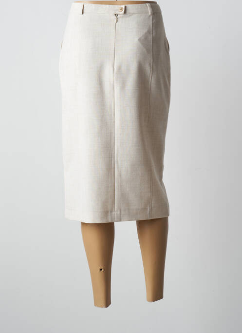 Fustă midi bej WEINBERG femeie