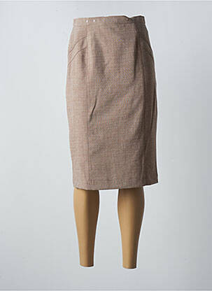 Fustă midi bej WEINBERG femeie