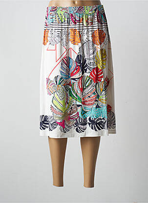 Fustă midi alb PAUPORTÉ femeie