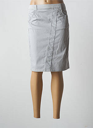 Fustă midi gri TERRE DE FÉES femeie