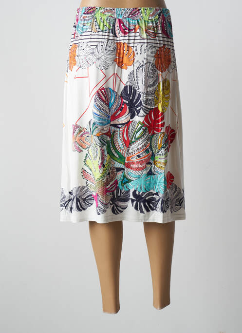 Fustă midi alb PAUPORTÉ femeie