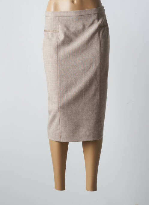 Fustă midi bej WEINBERG femeie