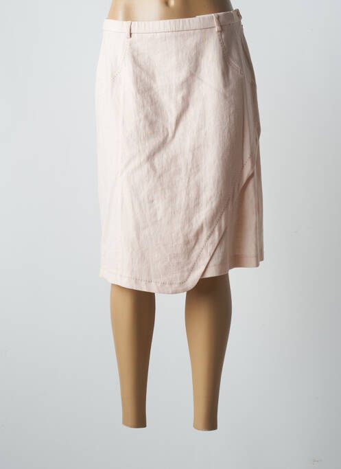 Fustă midi roz PAUPORTÉ femeie