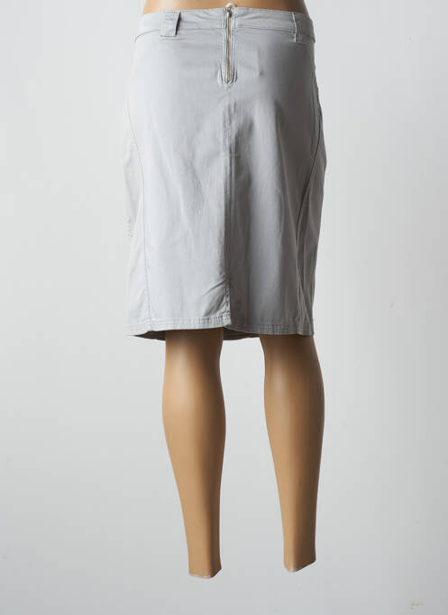 Fustă midi gri TERRE DE FÉES femeie