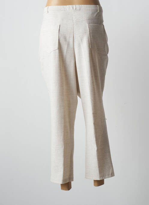 Pantalon trei sferturi bej WEINBERG femeie