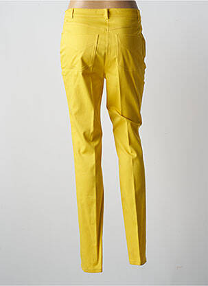 Pantalon drept elasticitate mărime normală galben PAUPORTÉ femeie