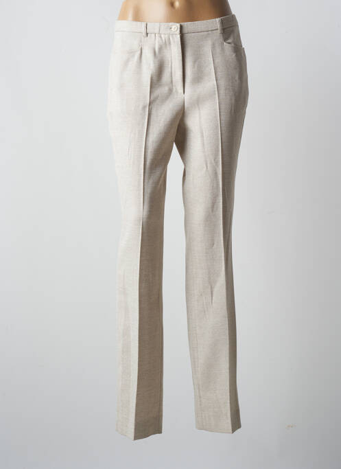 Pantalon drept bej PAUPORTÉ femeie