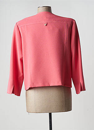 Jachete casual guler rotund roz GEVANA femeie