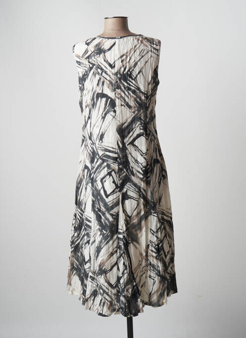 Rochie midi gri PAZ TORRAS femeie