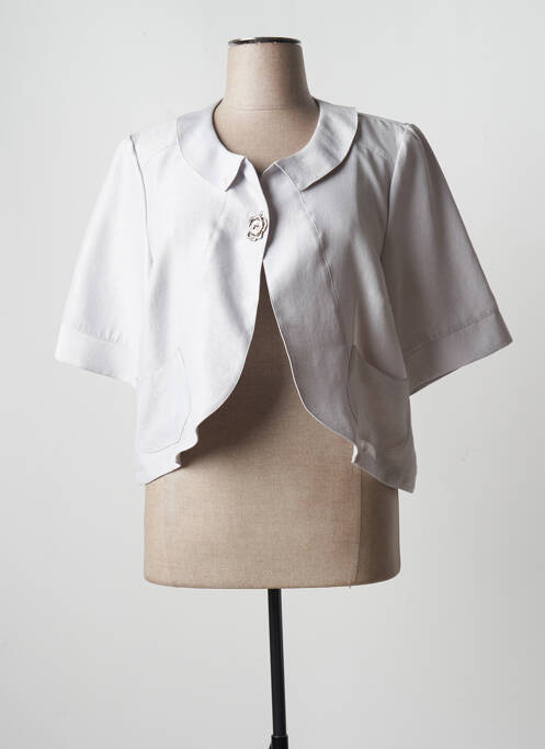 Jachete elegante gri GEVANA femeie