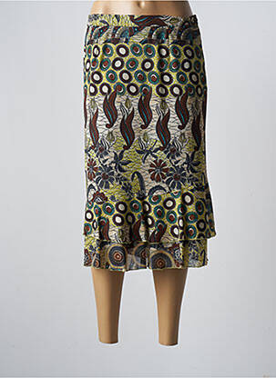 Fustă midi maro GEVANA femeie