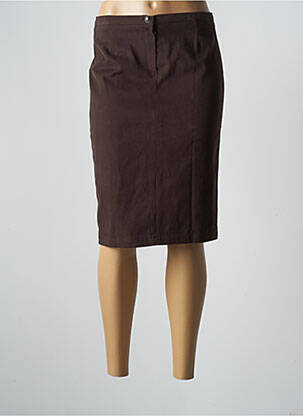 Fustă midi maro CLAUDIA GIL femeie