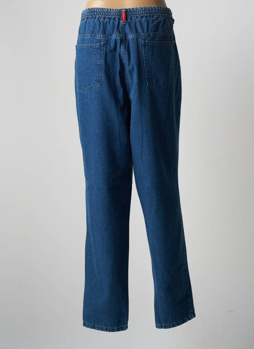 Blugi cu croială dreaptă albastru LUCCHINI femeie