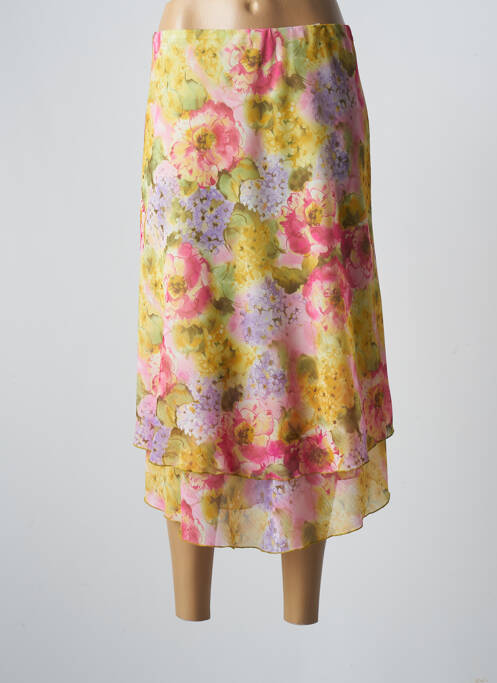 Fustă midi galben GLÄSER femeie