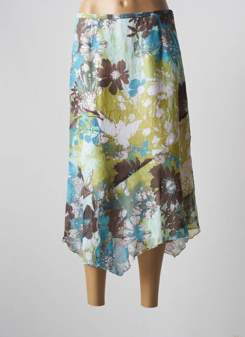 Fustă midi albastru LA ROCHELLE femeie