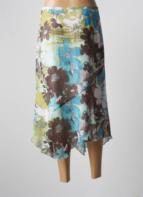 Fustă midi albastru LA ROCHELLE femeie