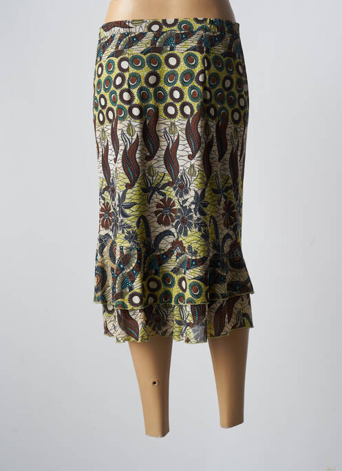 Fustă midi maro GEVANA femeie