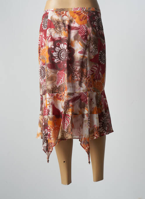 Fustă midi portocaliu HUCKE WOMAN femeie