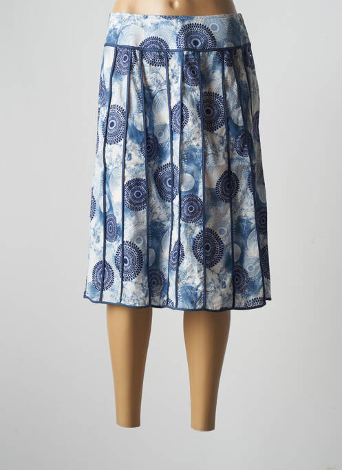 Fustă midi albastru CLAUDIA GIL femeie
