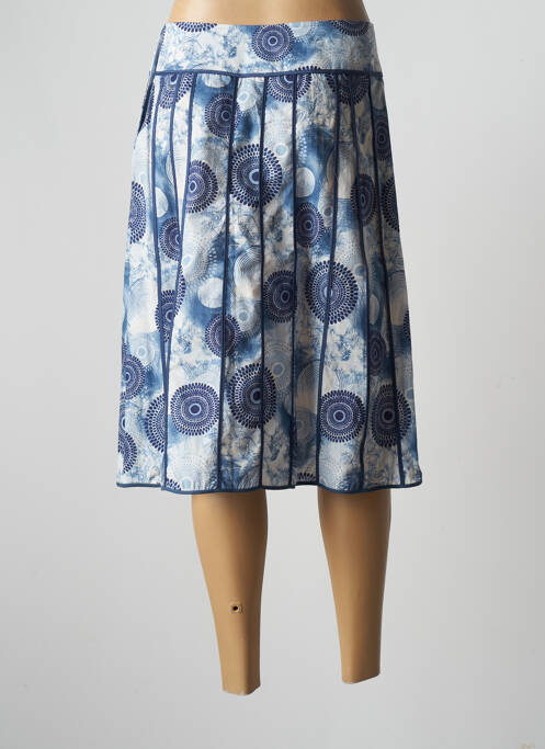 Fustă midi albastru CLAUDIA GIL femeie