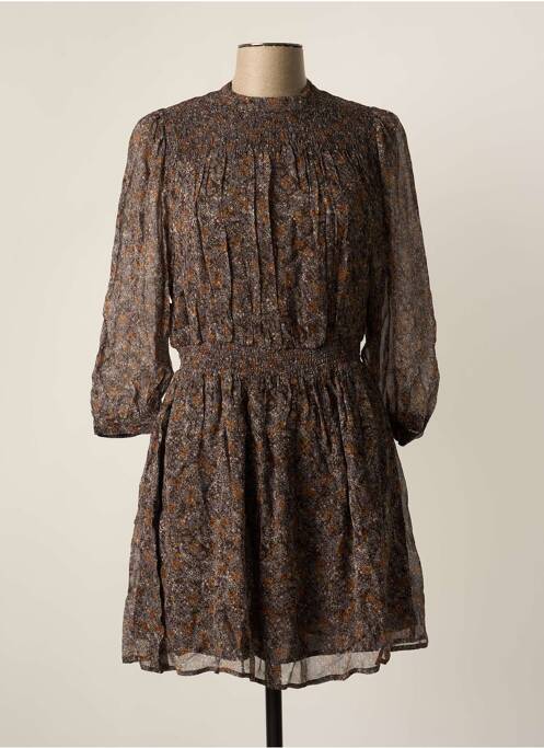 Rochie scurtă maro SESSUN femeie