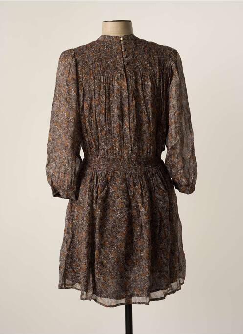 Rochie scurtă maro SESSUN femeie