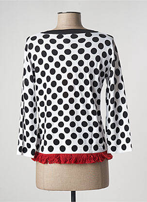 Vestă cu mâneci lungi mâneci 3/4 alb ZOE ZONE OF EMBROIDERED femeie