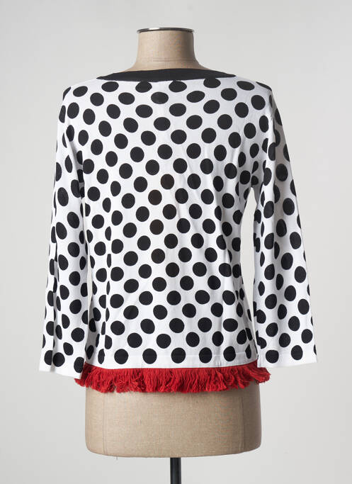 Vestă cu mâneci lungi alb Z.O.E (ZONE OF EMBROIDERED) femeie