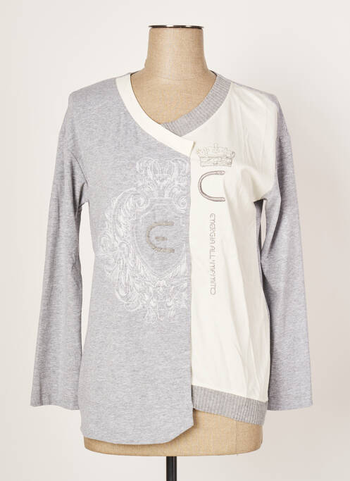 Top gri ELISA CAVALETTI femeie