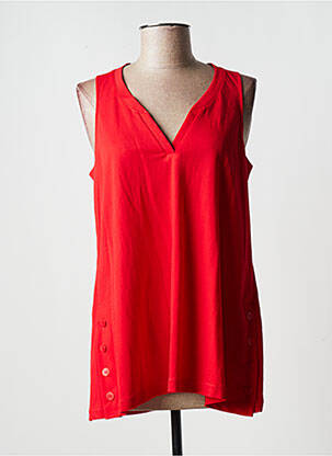 Top roșu FRANCK ANNA femeie