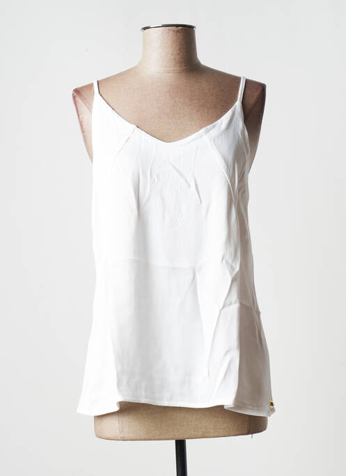 Top alb ELISA CAVALETTI femeie