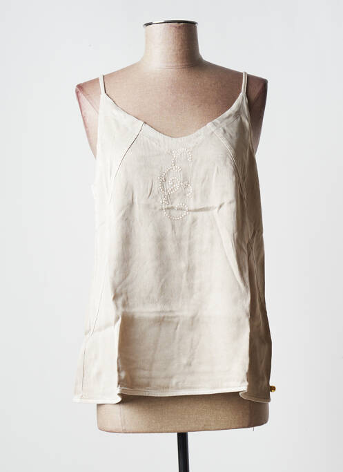 Top bej ELISA CAVALETTI femeie