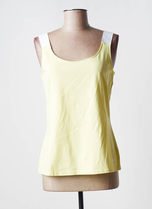 Top galben JUSTWHITE femeie