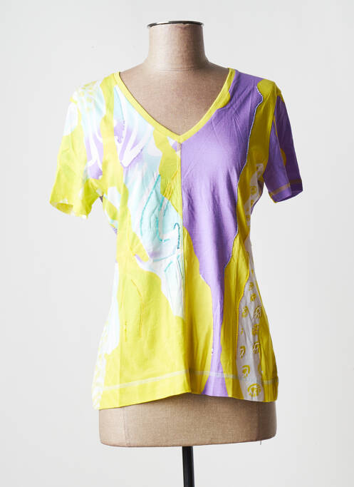 Tricou galben SPORTALM femeie