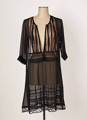 Rochie midi negru FRANCK ANNA femeie