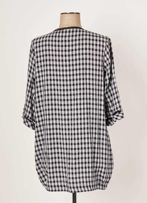 Tunică mâneci lungi negru FRANCK ANNA femeie