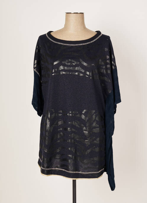 Tunică mâneci scurte albastru ELISA CAVALETTI femeie