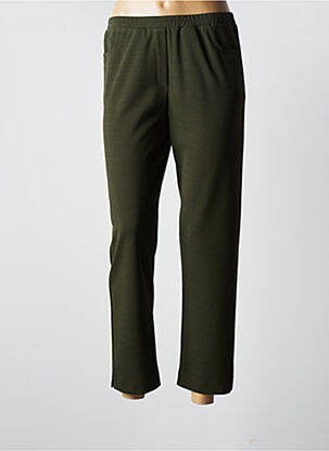 Pantalon 7/8 verde FRANCK ANNA femeie