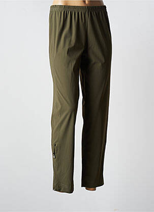 Pantalon 7/8 verde FRANCK ANNA femeie