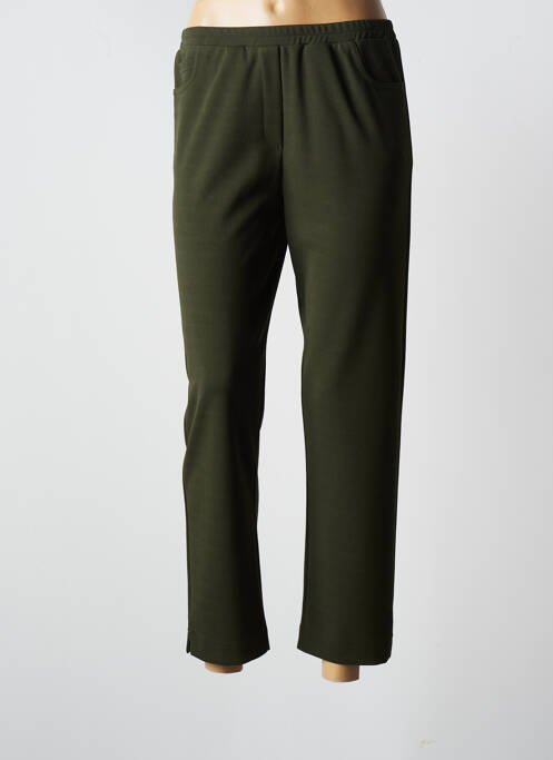 Pantalon 7/8 verde FRANCK ANNA femeie