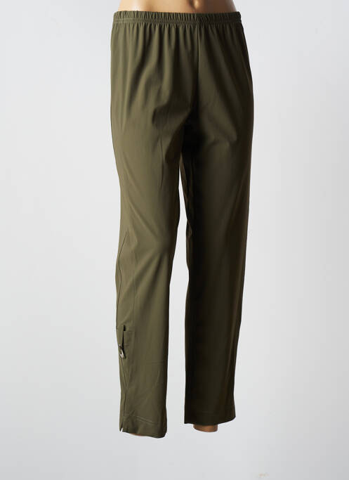 Pantalon 7/8 verde FRANCK ANNA femeie