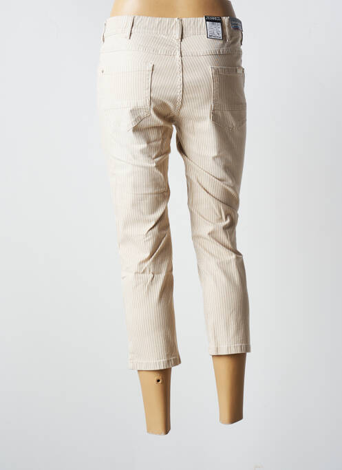 Pantalon trei sferturi bej ZERRES femeie