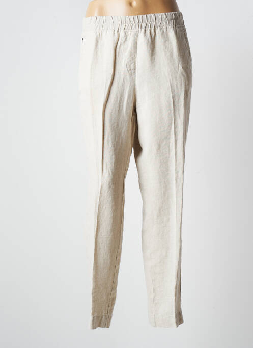 Pantalon slim bej ZERRES femeie