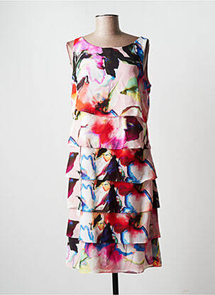 Rochie midi roz VERA MONT femeie