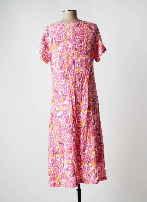 Rochie midi roz LA FIANCÉE femeie