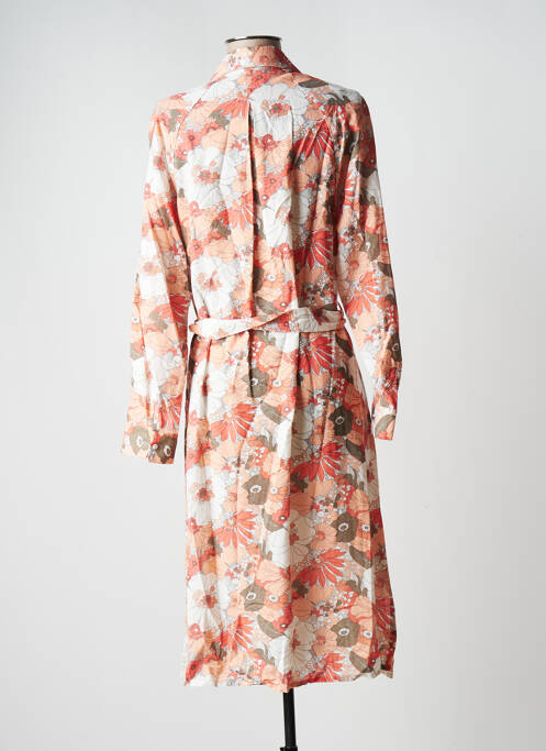 Rochie midi portocaliu C'EST BEAU LA VIE femeie